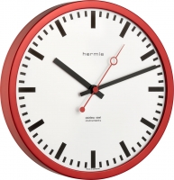 Ceas: Hermle Wanduhr 30471-360870 rot