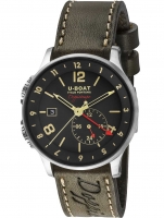 Ceas: Ceas barbatesc U-Boat 8400/A Doppiotempo Automatic GMT 43mm 10ATM