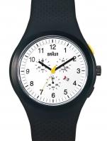 Ceas: Ceas barbatesc Braun BN0115WHBKB Cronograf 46mm 5ATM