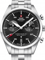 Ceas: Swiss Military SM34090.01 Chronograph 43mm 10ATM