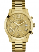 Ceas: Guess W0668G4 Atlas Herren 45mm 5ATM