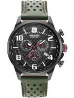 Ceas: Ceas barbatesc Swiss Military Hanowa 06-4328.13.007 Airman Cronograf 45mm 5ATM