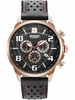 Ceas: Ceas barbatesc Swiss Military Hanowa 06-4328.09.007 Airman Cronograf 45mm 5ATM