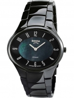 Ceas: Boccia 3216-02 ladies watch ceramic titanium 35mm 3ATM