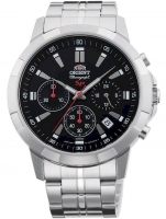 Ceas: Orient FKV00003B0 men`s chronograph 44mm 5ATM