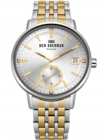 Ceas: Ben Sherman WB071GSM Portobello Professional Date 41mm 3ATM