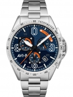 Ceas: AVI-8 AV-4077-22 P-51 Mustang Chronograph 43mm 5ATM