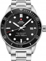 Ceas: Swiss Military SM34088.01 Diver Quartz 42mm 20ATM